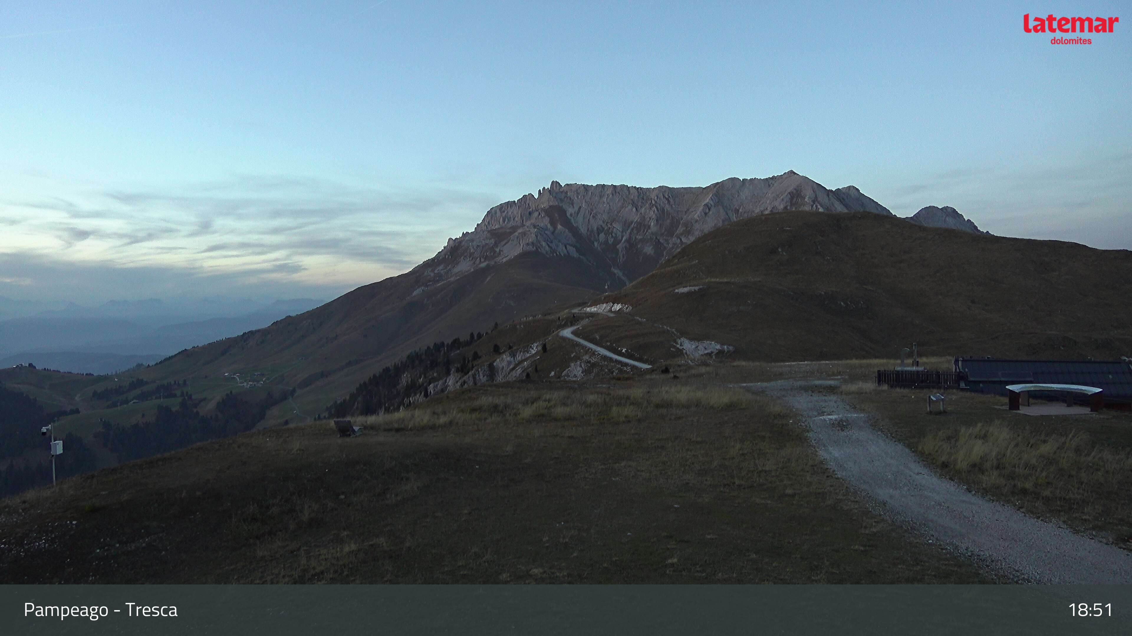 Pampeago Tresca webcam at Obereggen