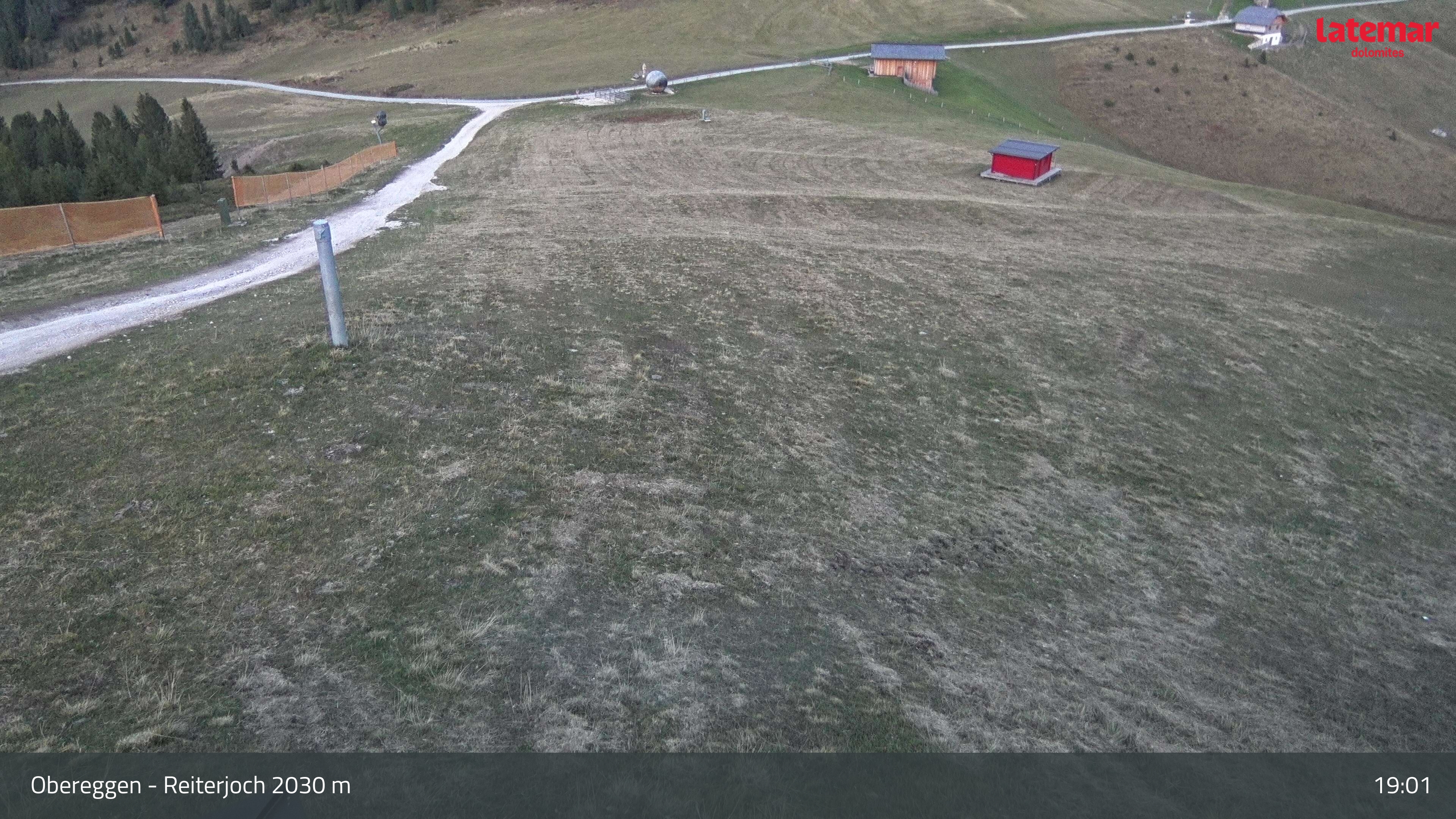Reiterjoch webcam at Obereggen