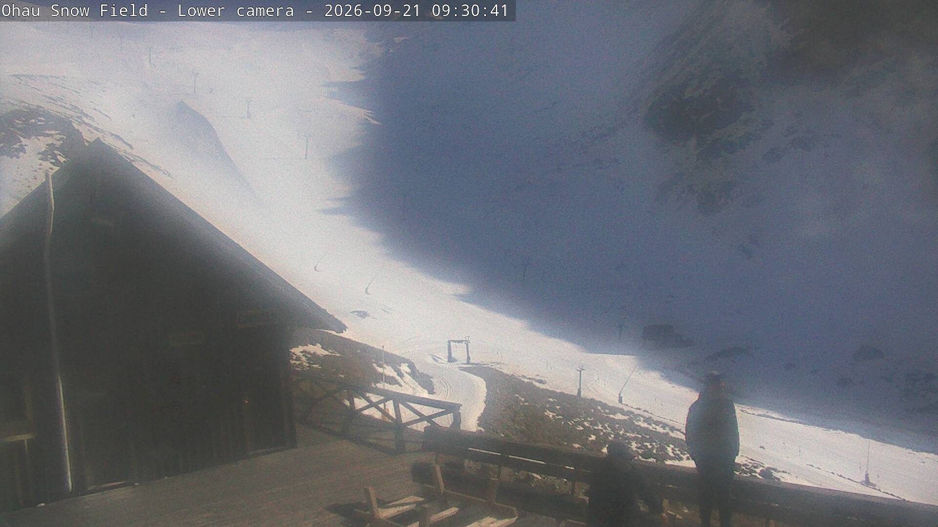 Daylodge webcam at Ohau