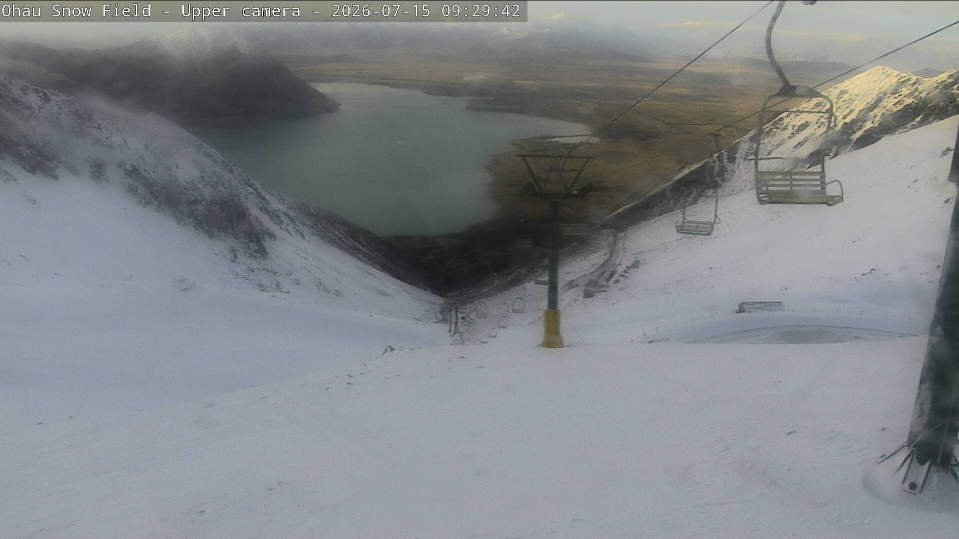 Top of Chair webcam at Ohau