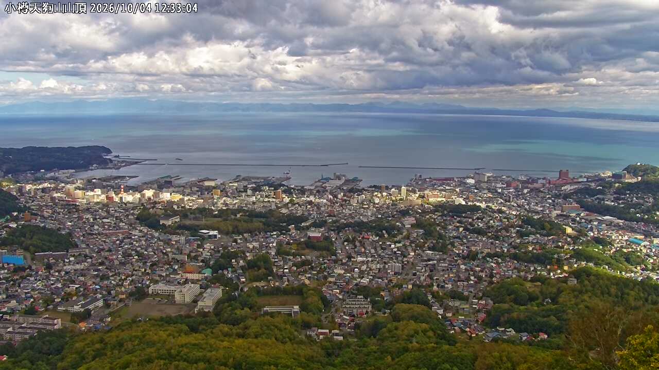 Summit webcam at Otaru Tenguyama