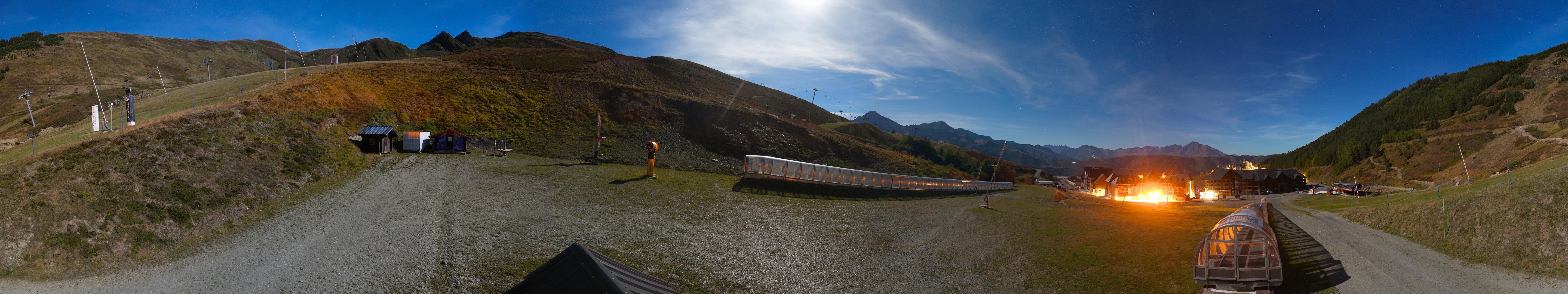 Panoramique 360 deg webcam at Peyragudes
