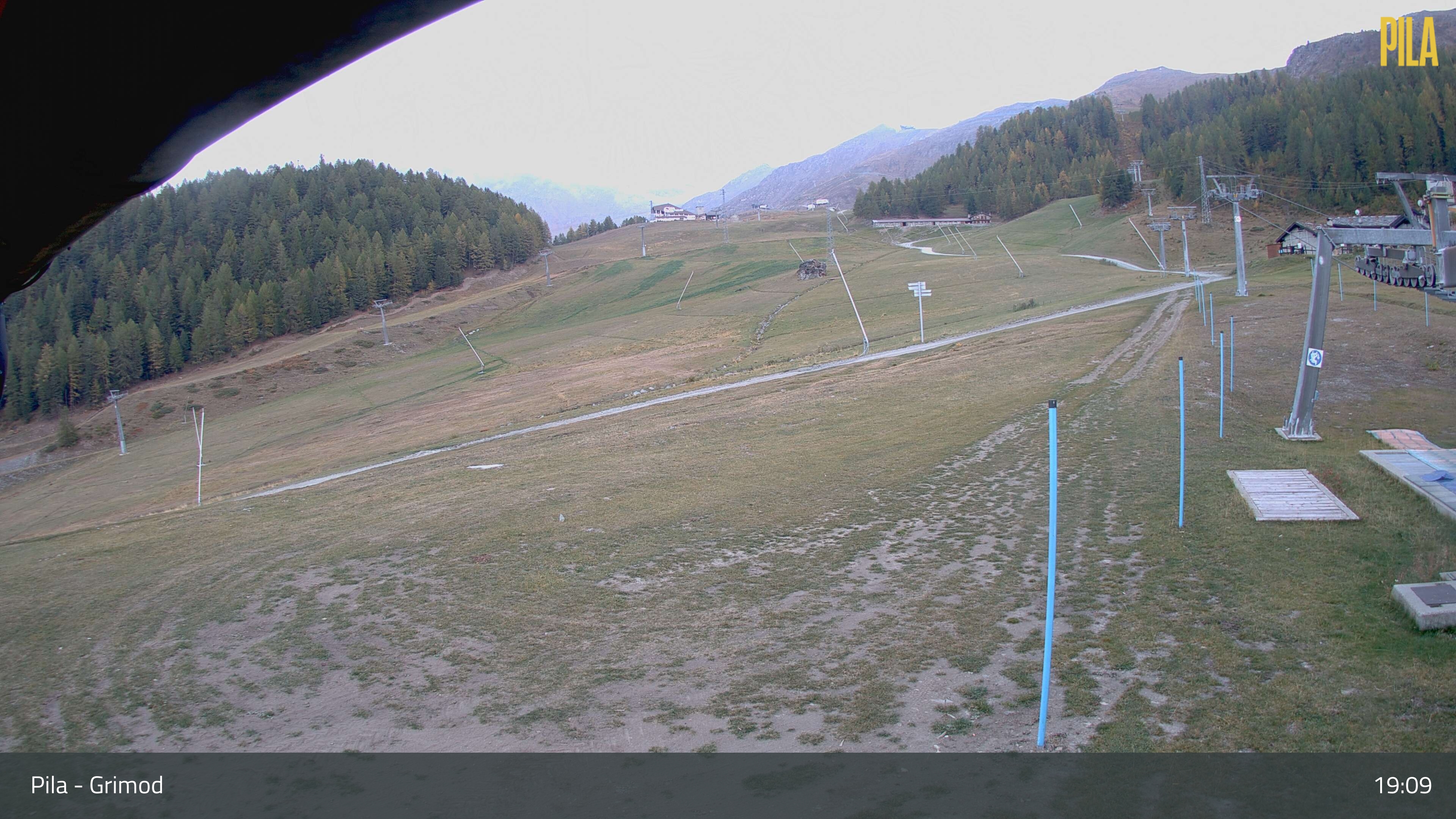 Grimod webcam at Pila