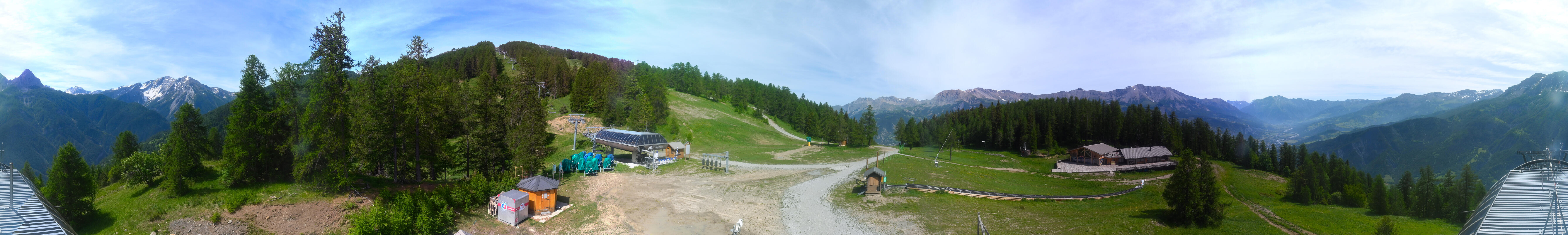 Panoramique 360 deg webcam at Pra Loup