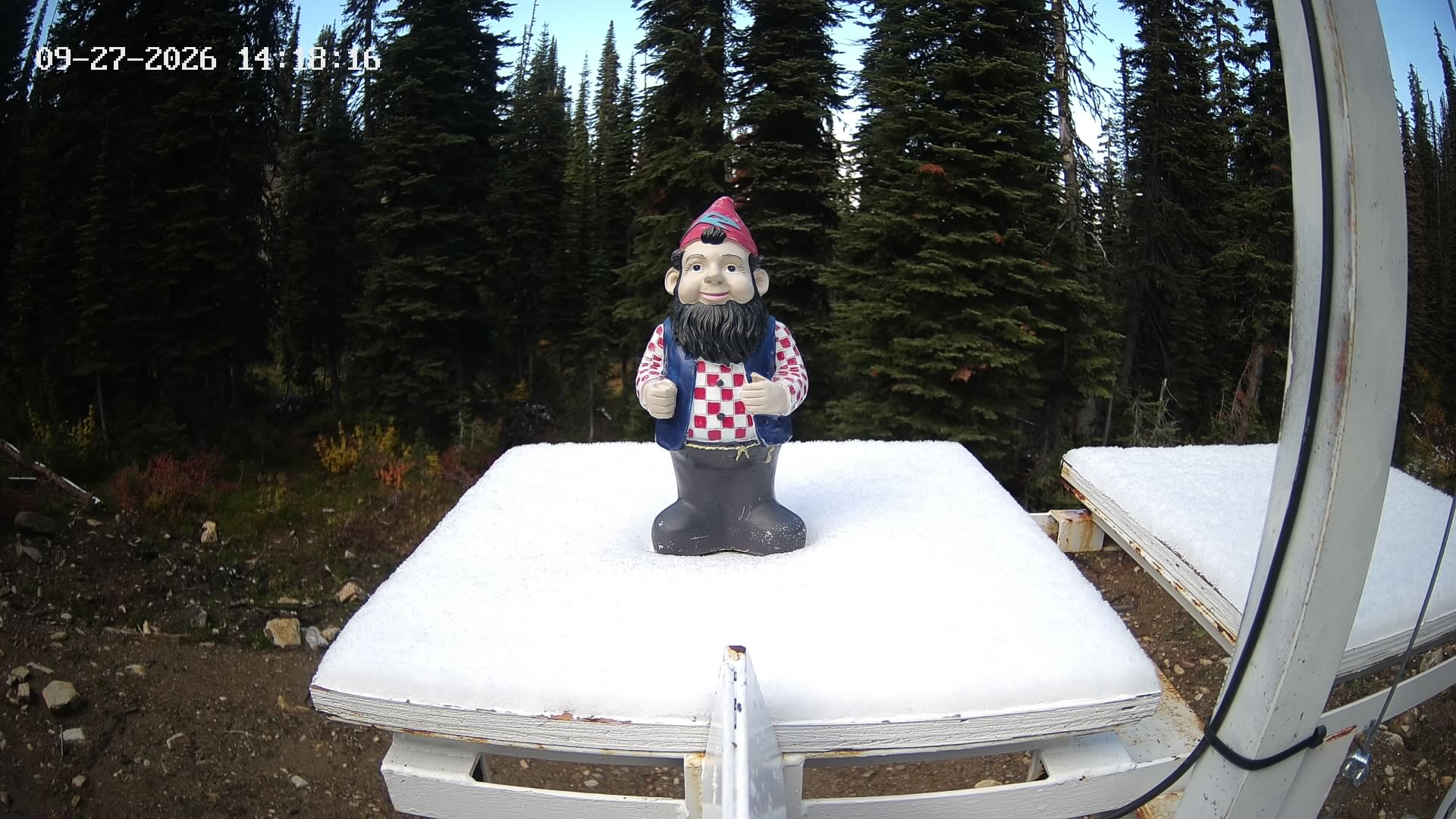 Gnorm webcam at Revelstoke