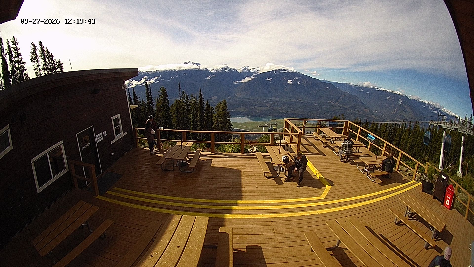 Outpost webcam at Revelstoke