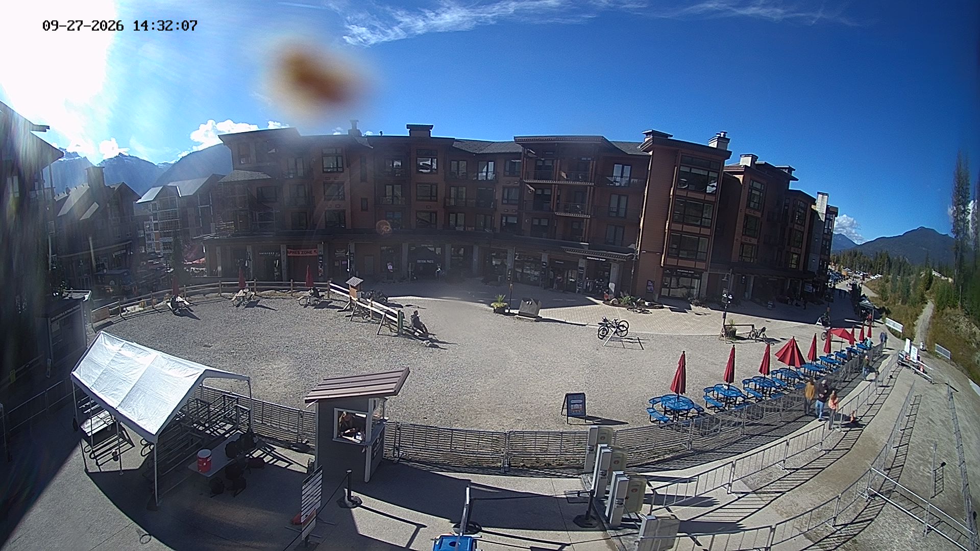 Village webcam at Revelstoke