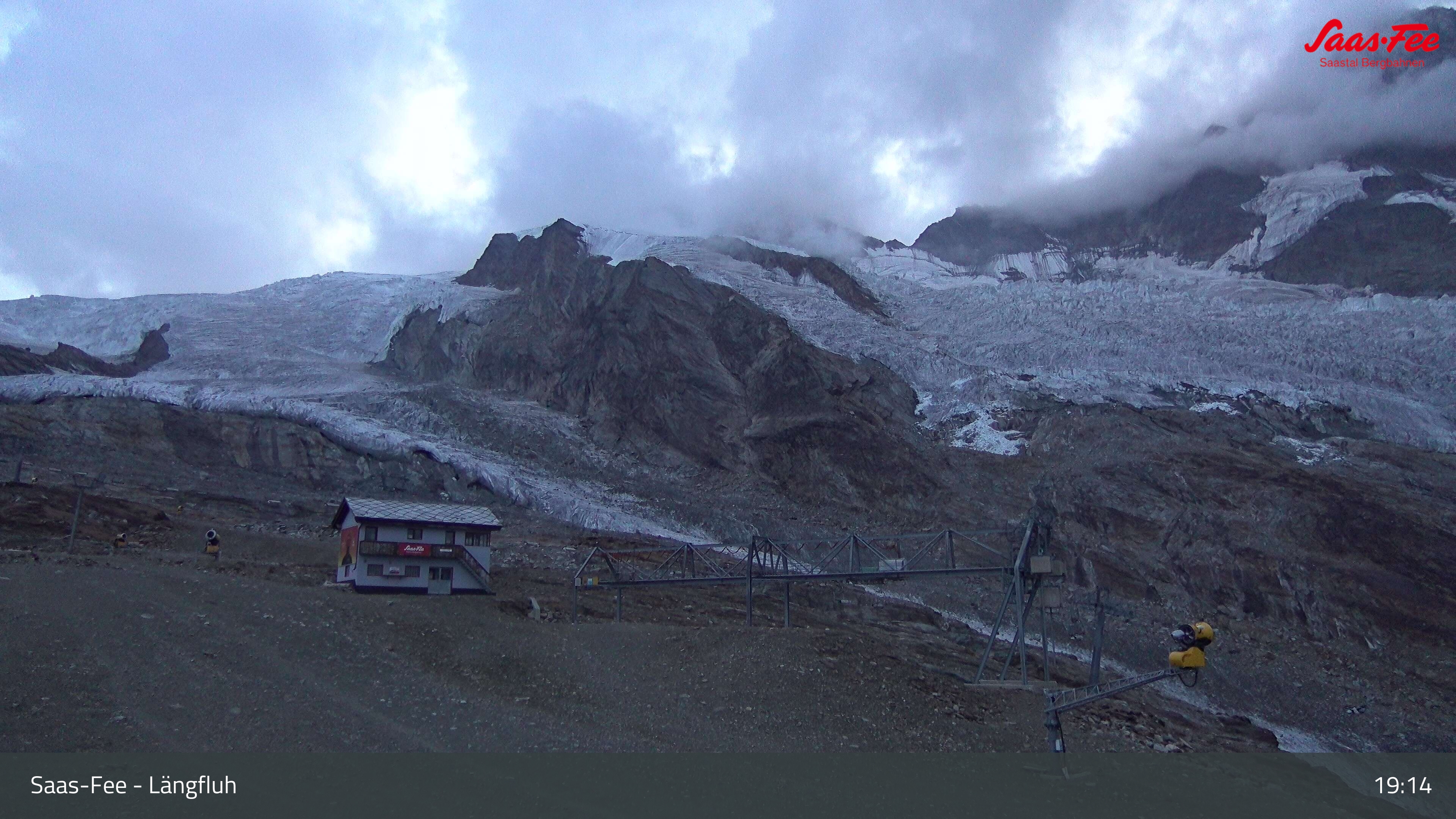 Langfluh webcam at Saas Fee
