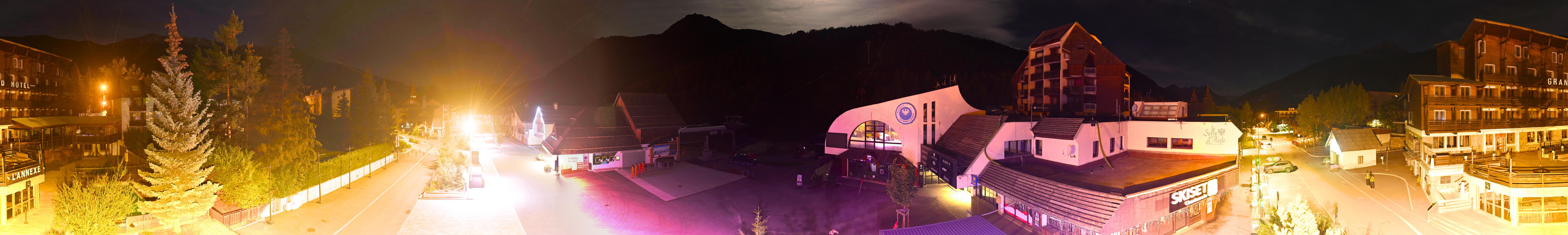 Panoramique webcam at Saint Chaffrey