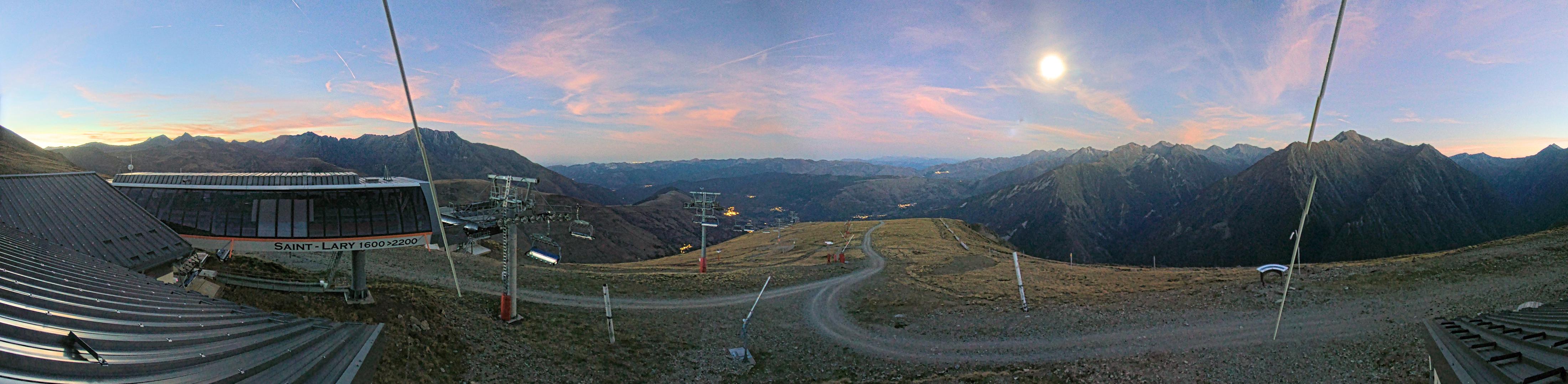 Panoramique 360 deg webcam at Saint-Lary