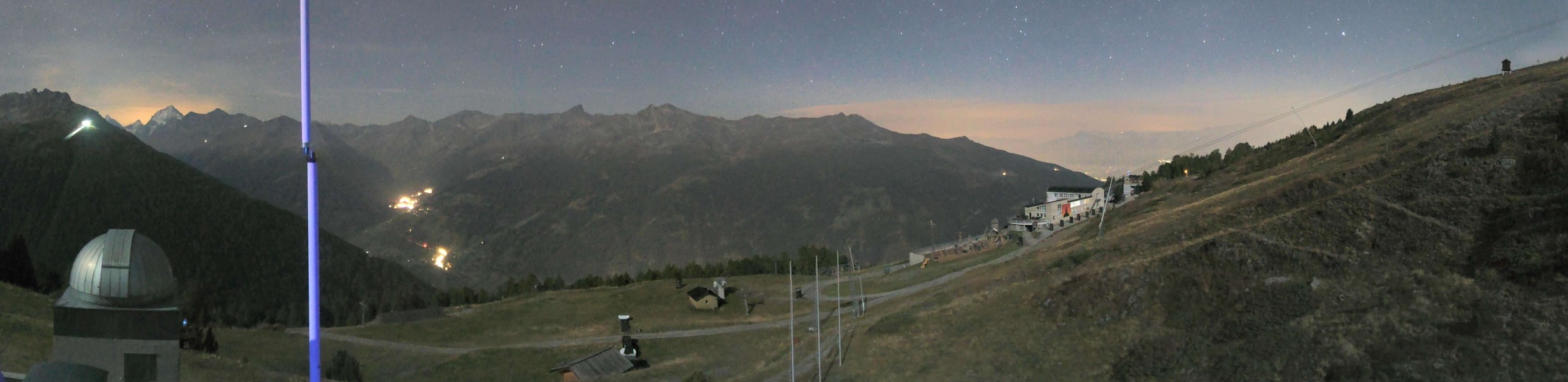 Tignousa webcam at Saint Luc Anniviers