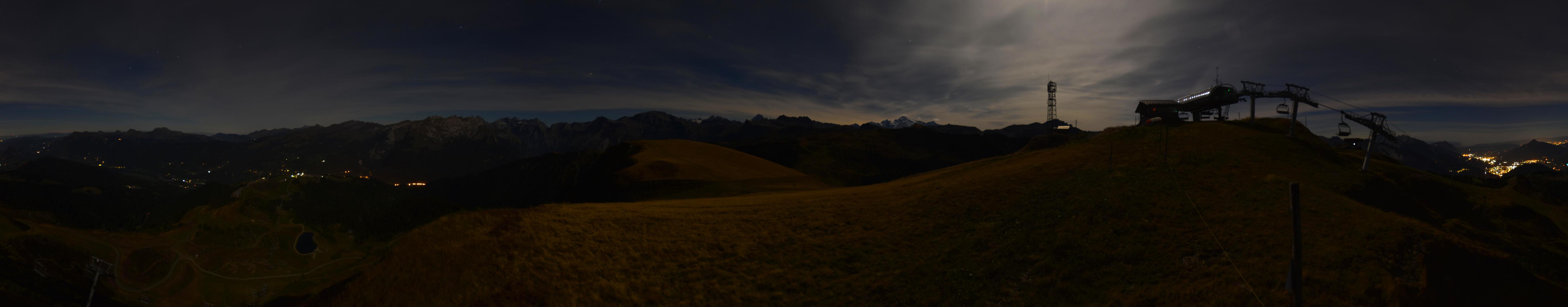 Tete de Saix webcam at Samoens