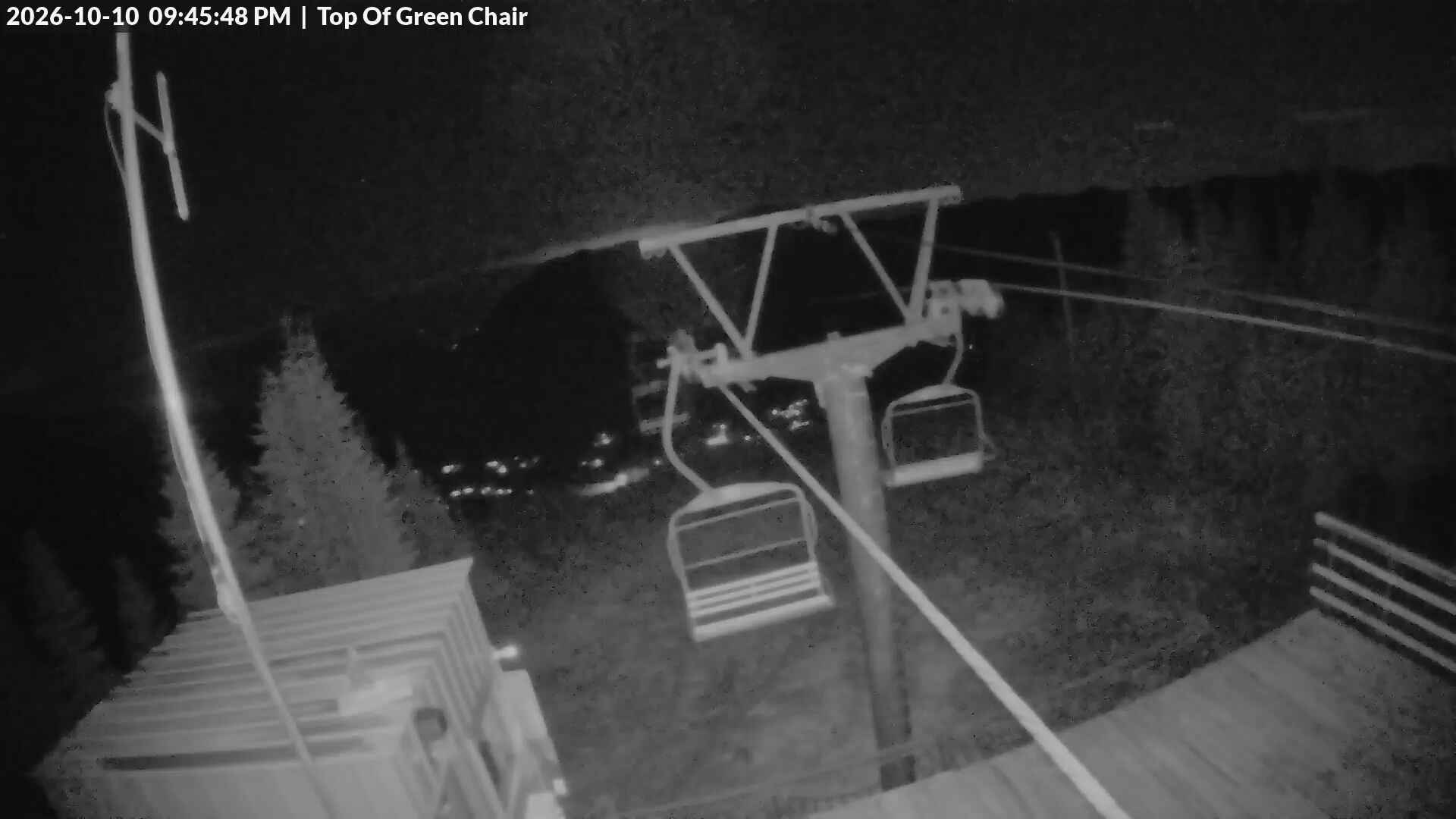 Top of Green Chair webcam at Sasquatch Mountain