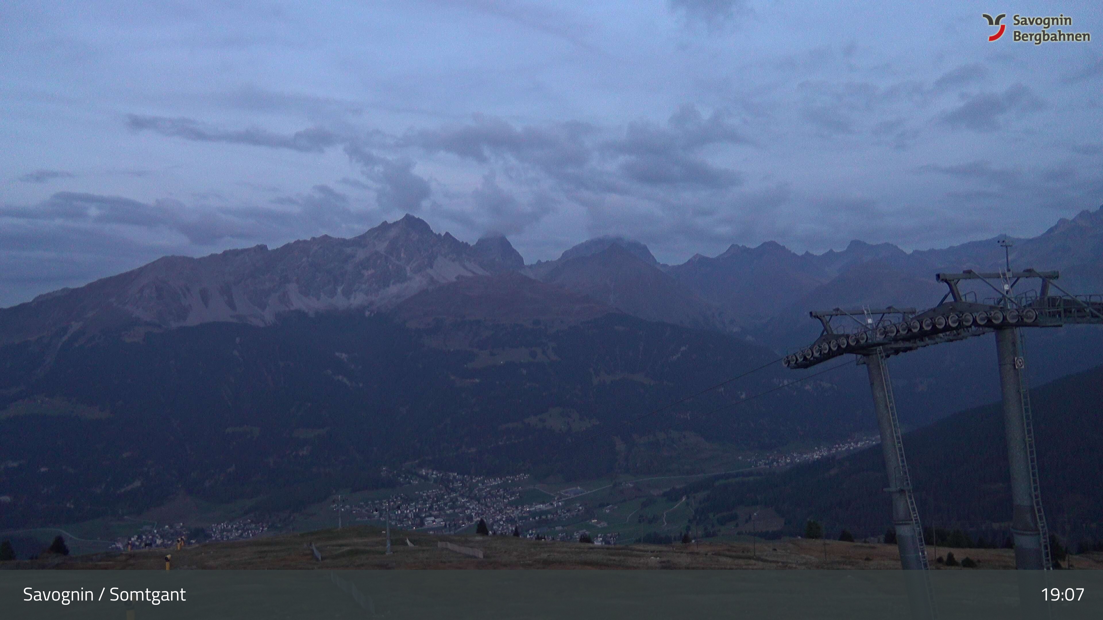 Somtgant webcam at Savognin