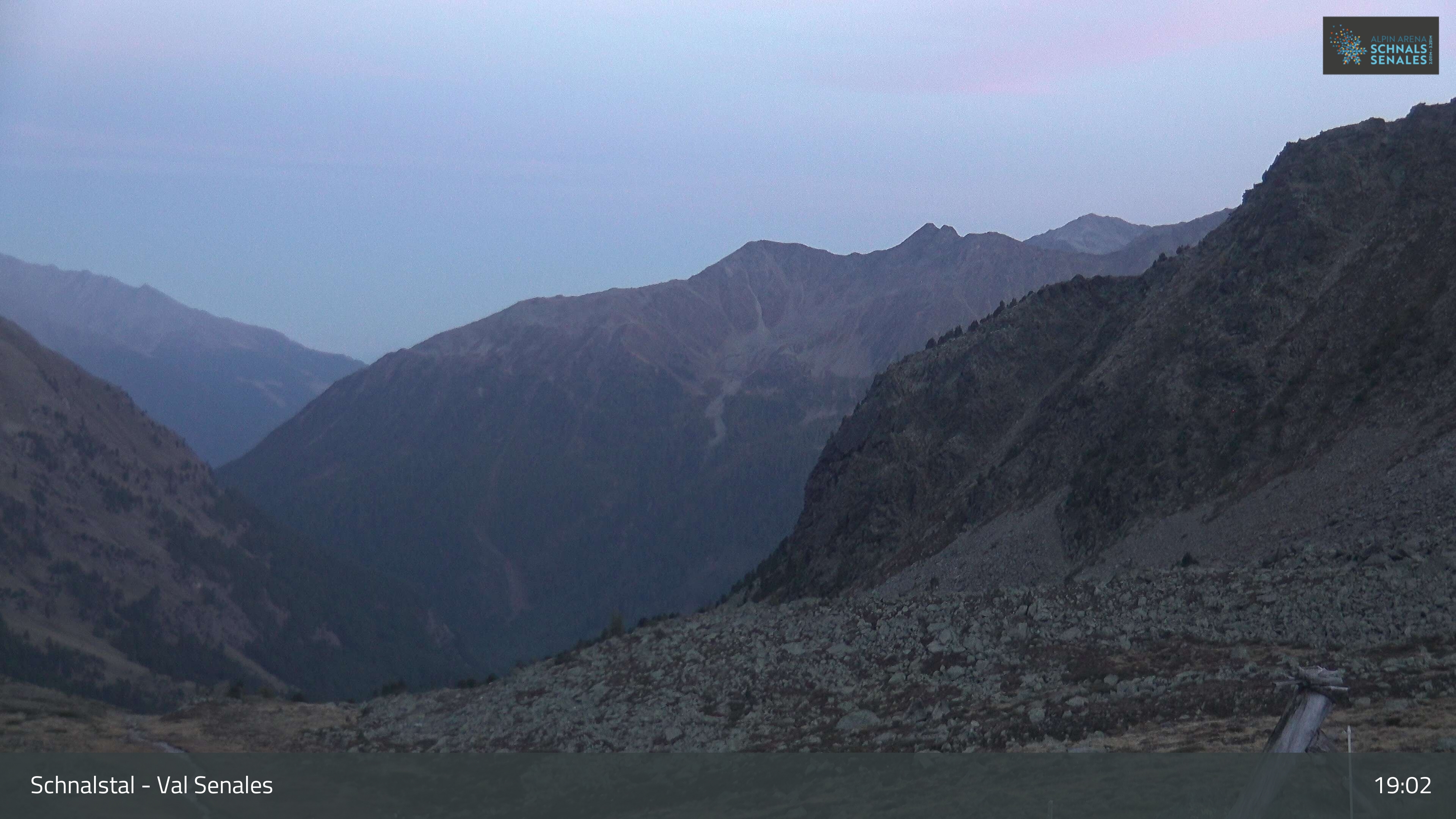 Valley webcam at Schnalstal Glacier