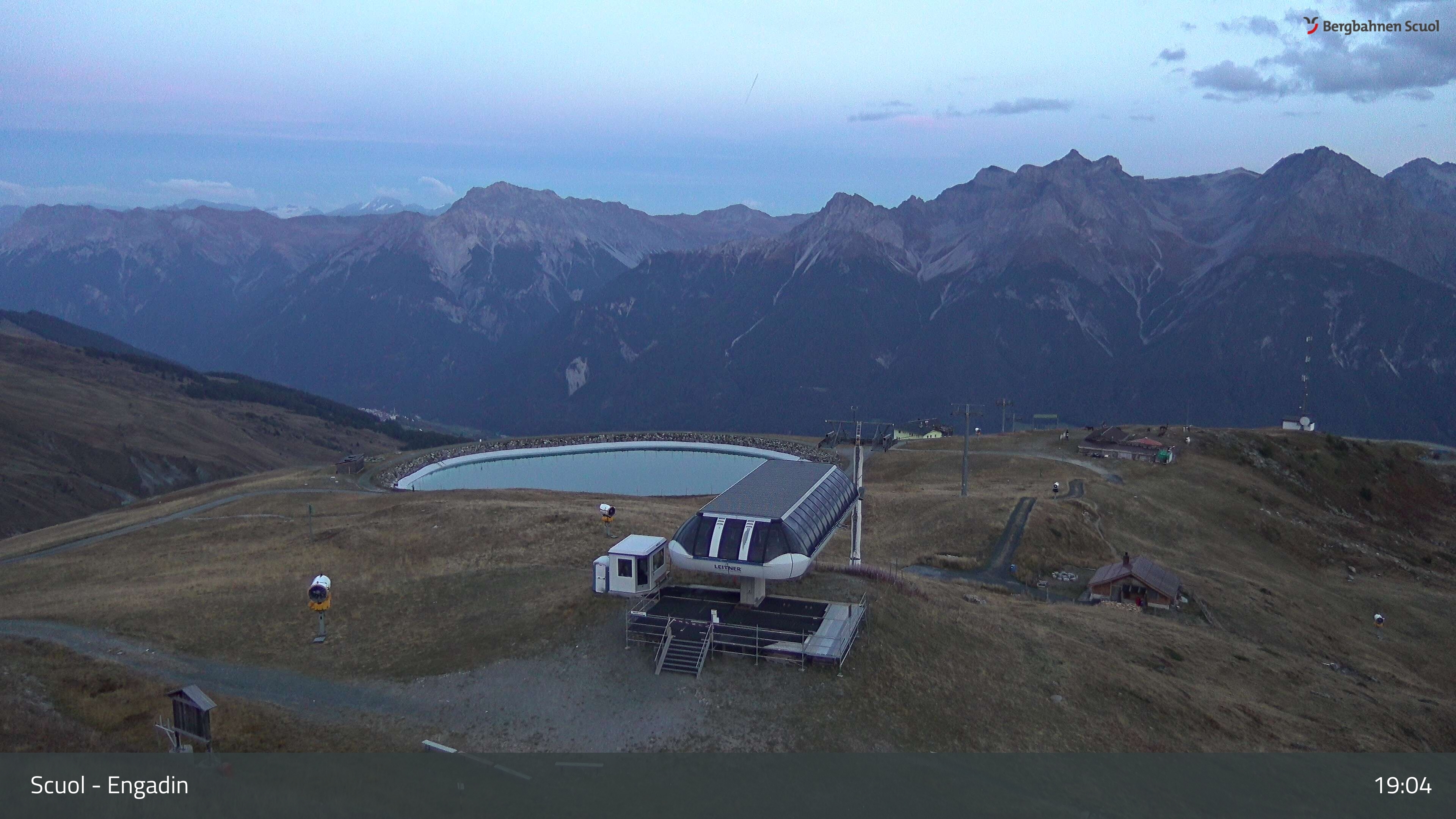 Motta Naluns webcam at Scuol