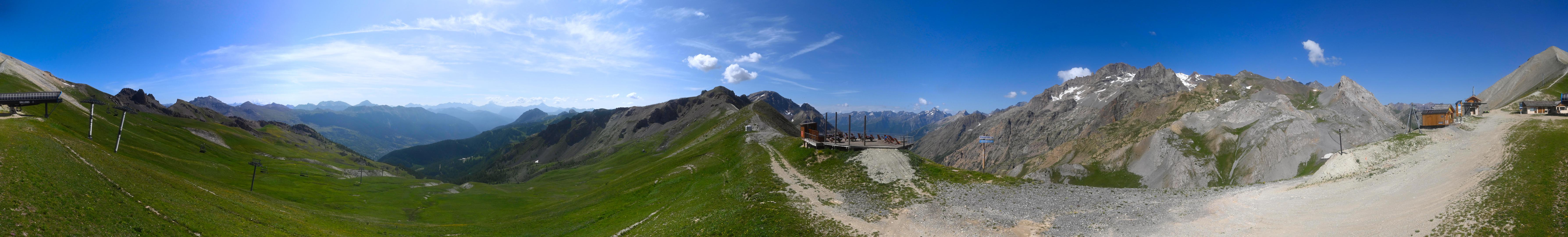 Panoramique 360 deg webcam at Serre Chevalier