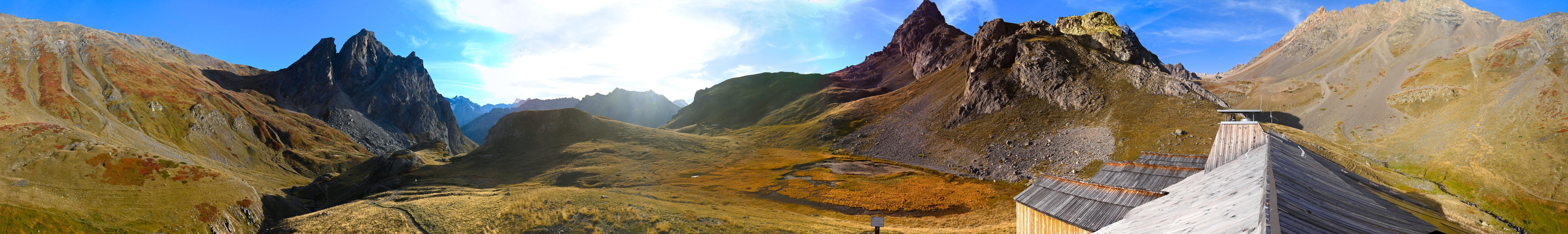 Photo panoramique webcam at Serre Chevalier