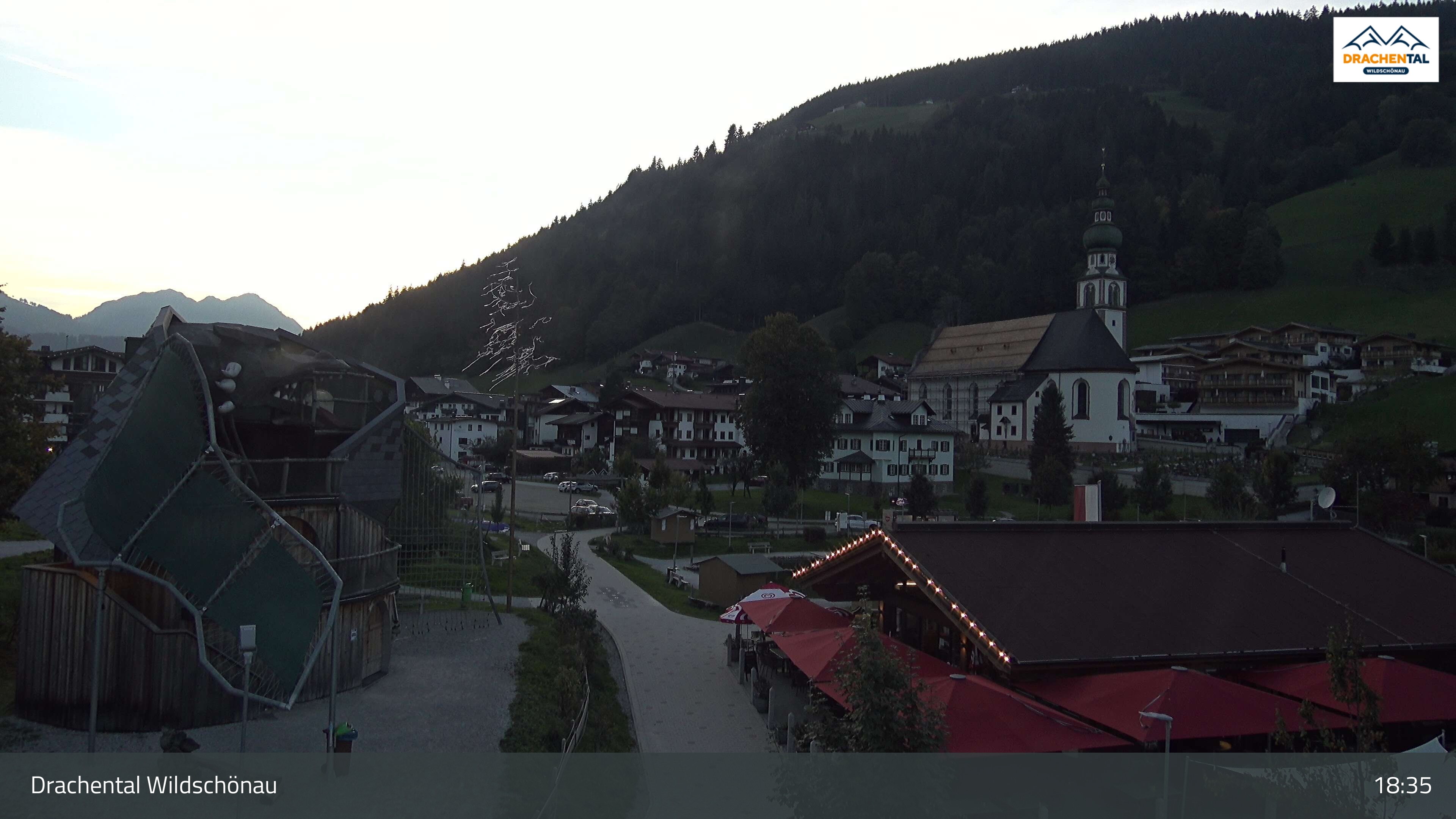Bottom of drag webcam at Ski Juwel Alpbachtal Wildschonau