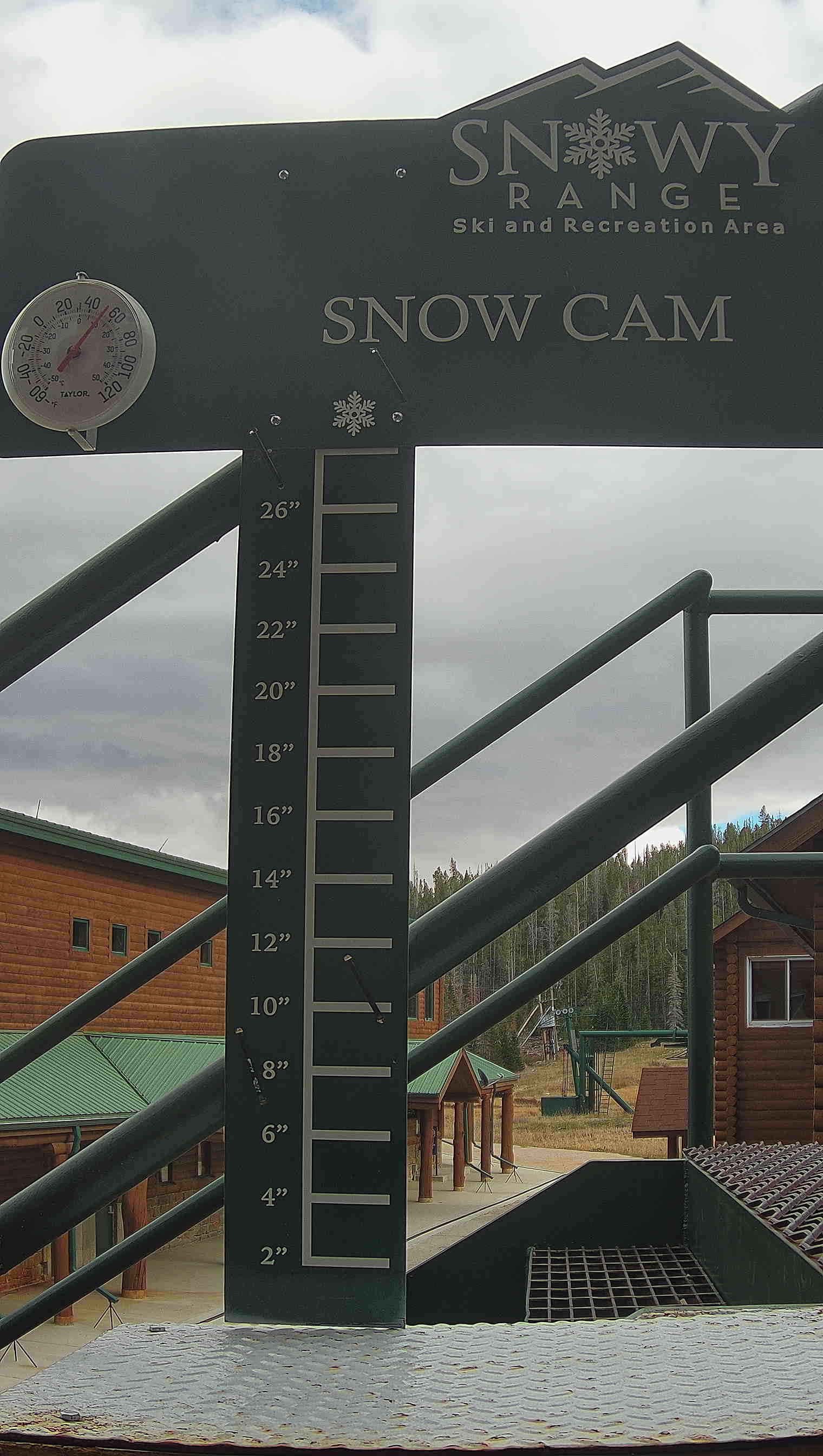 Snow Stake webcam at Snowy Range