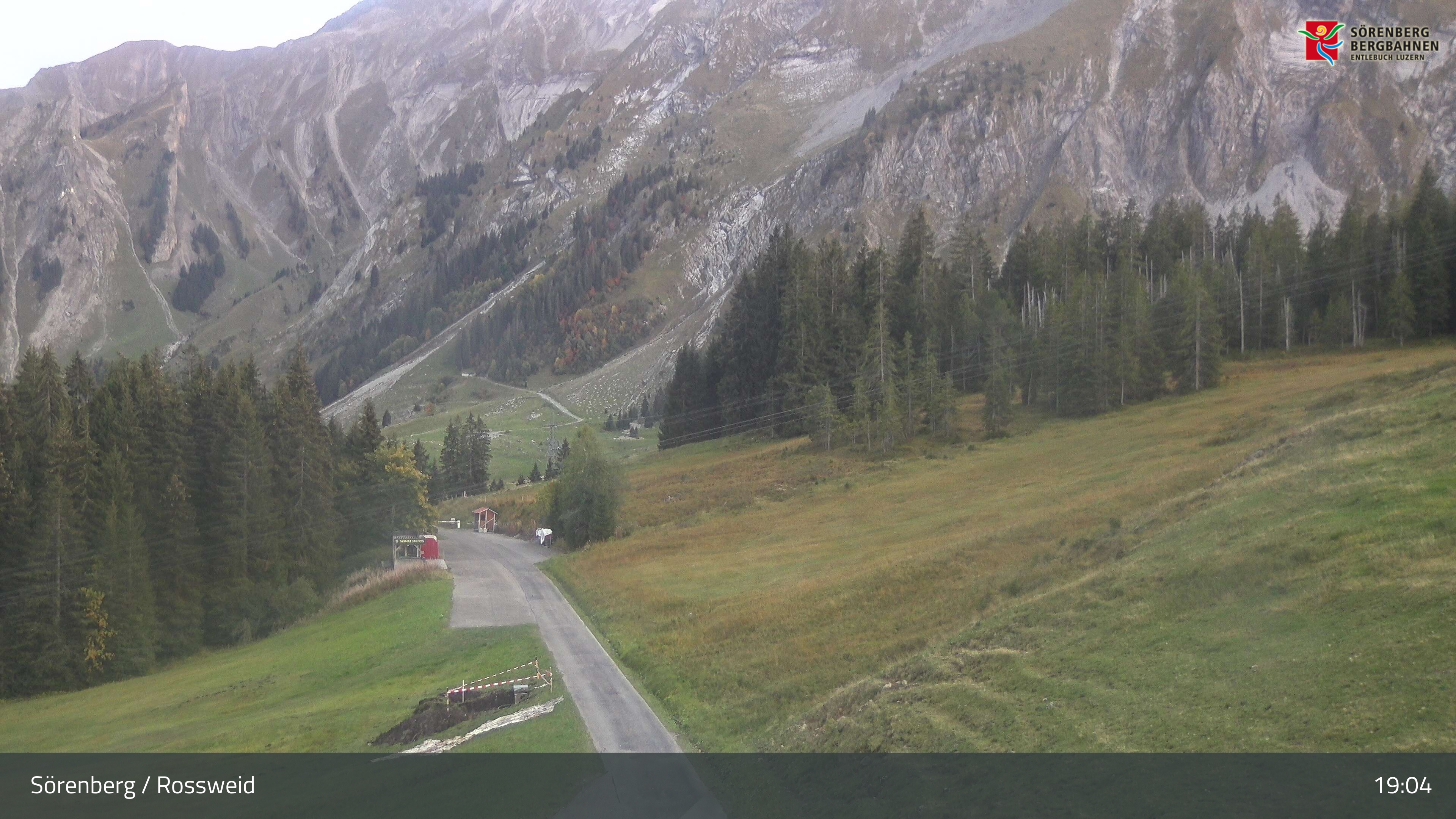Rossweid webcam at Sorenberg
