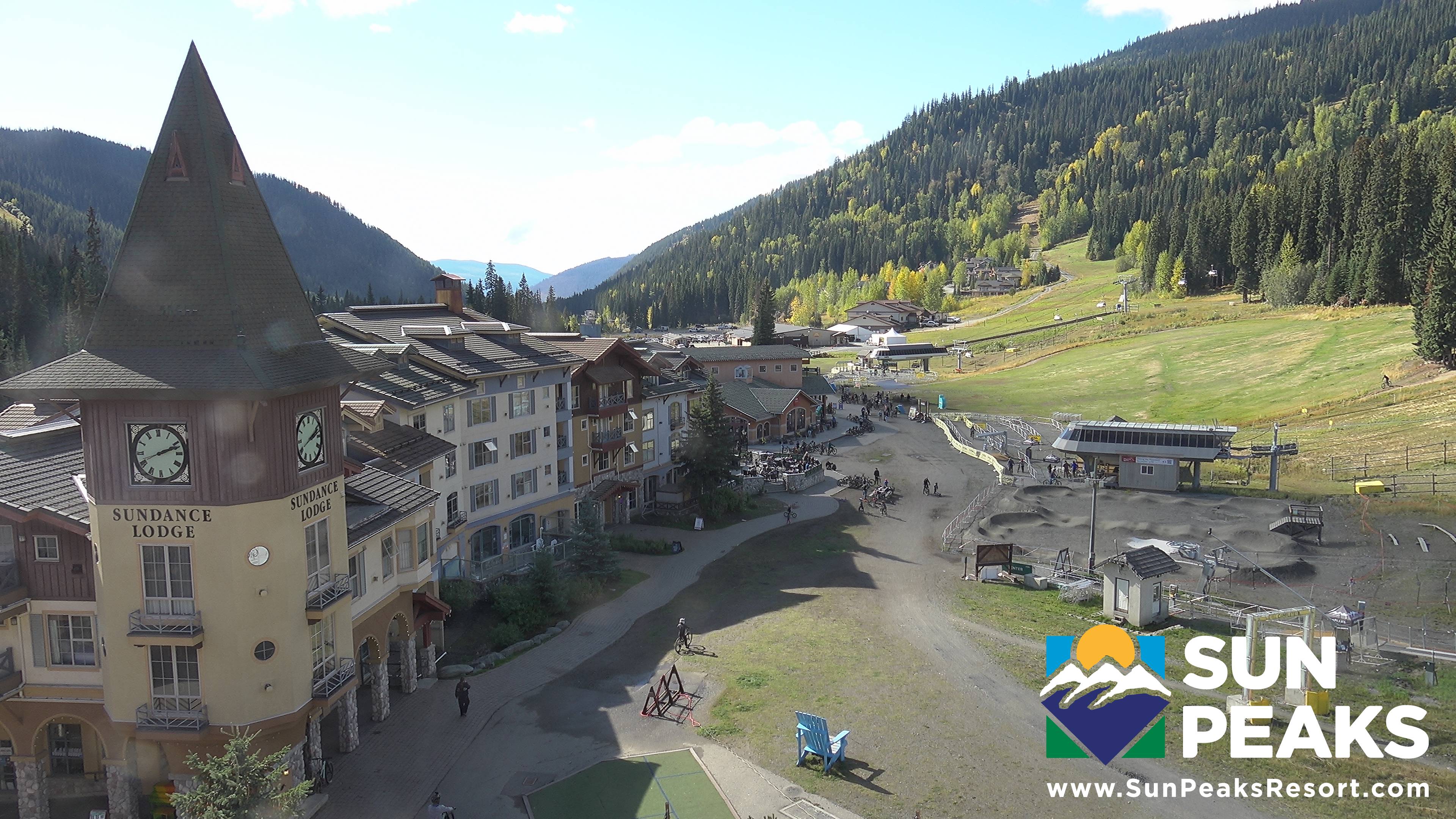 Valley webcam at Sun Peaks Resort
