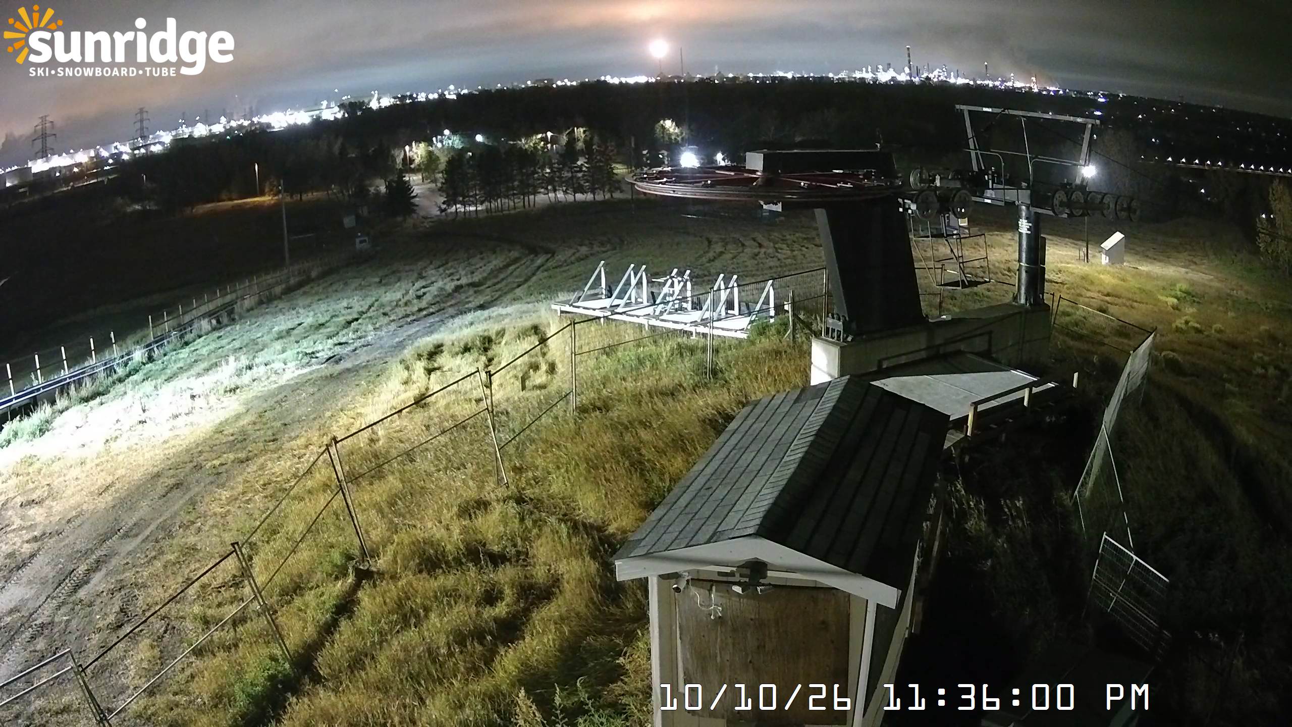Porcupine webcam at Sunridge Ski Area