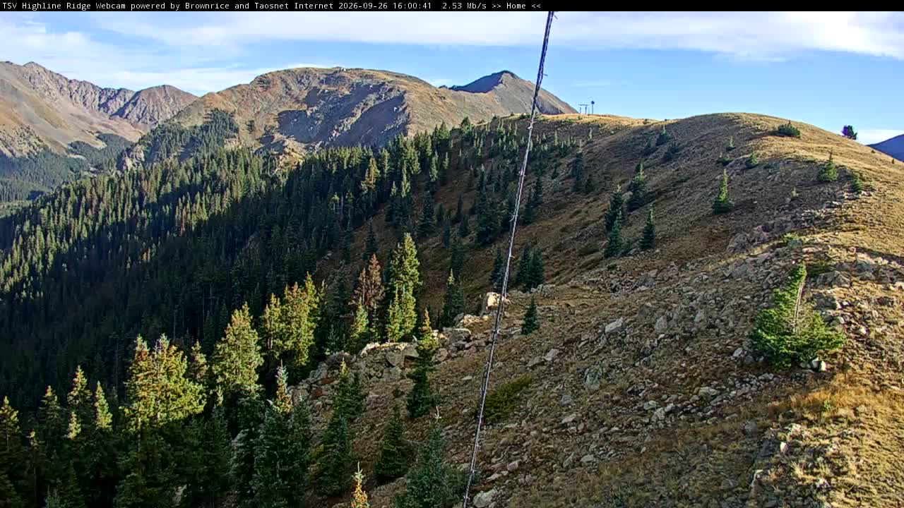 Highline webcam at Taos