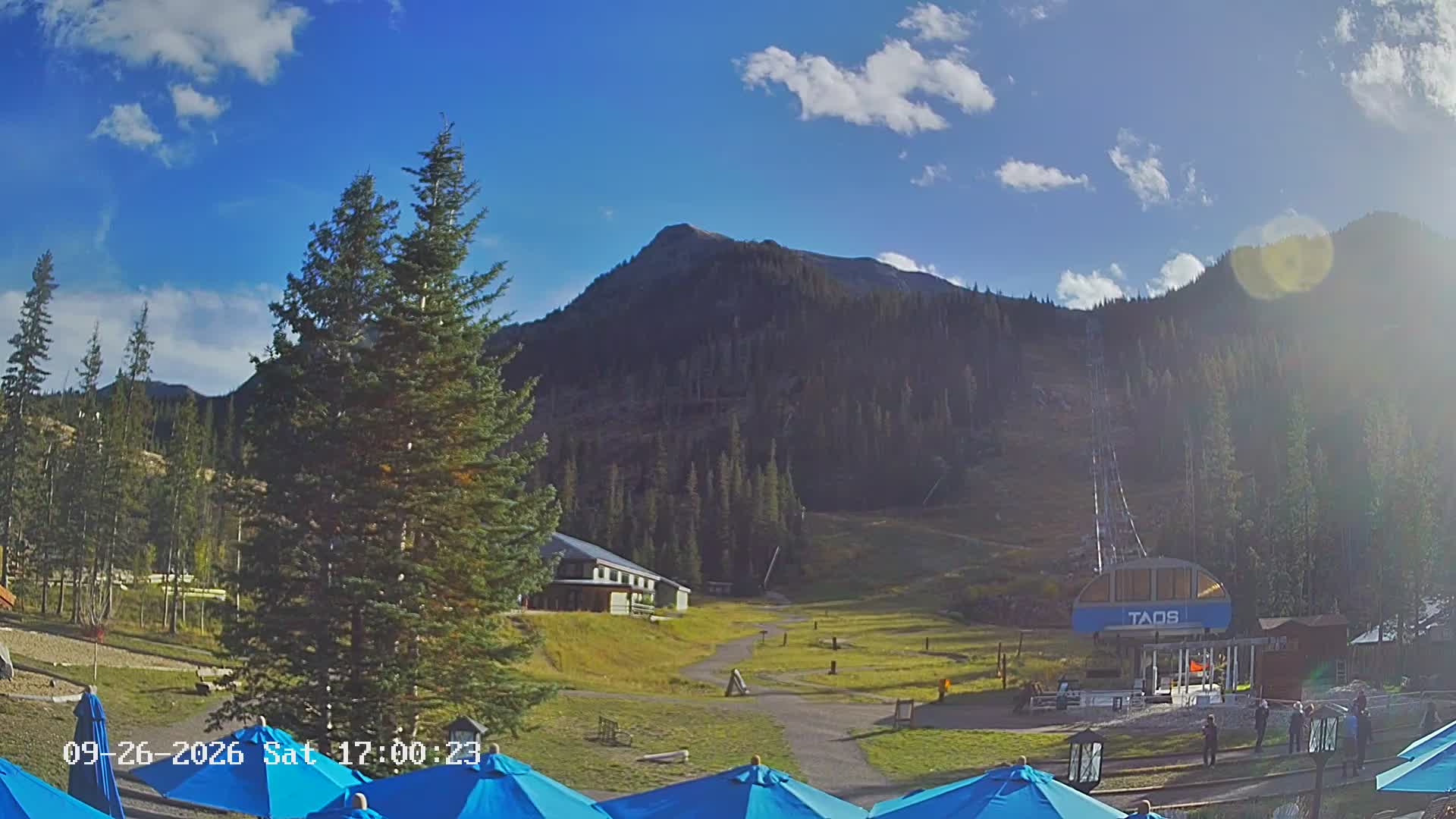 Kachina Basin webcam at Taos