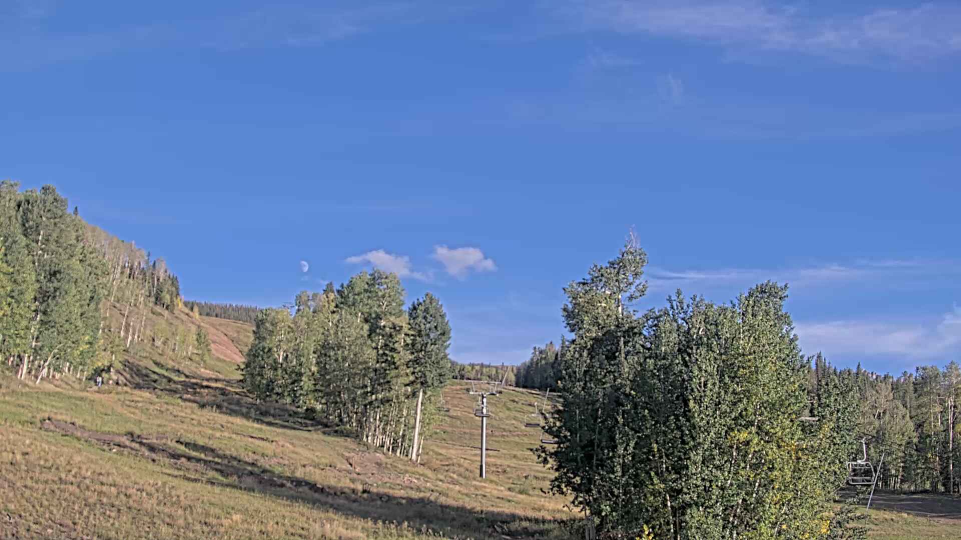 Hoot Brown Terrain Park webcam at Telluride