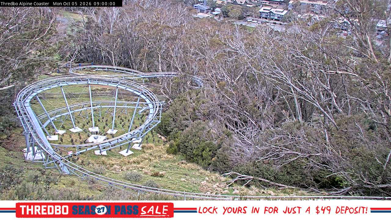 Coaster webcam at Thredbo