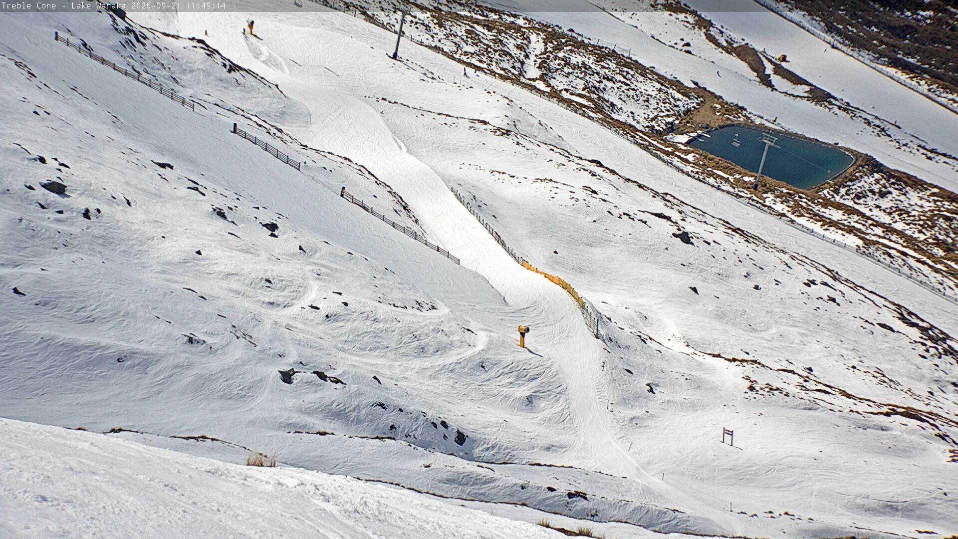 Lower Home webcam at Treble Cone