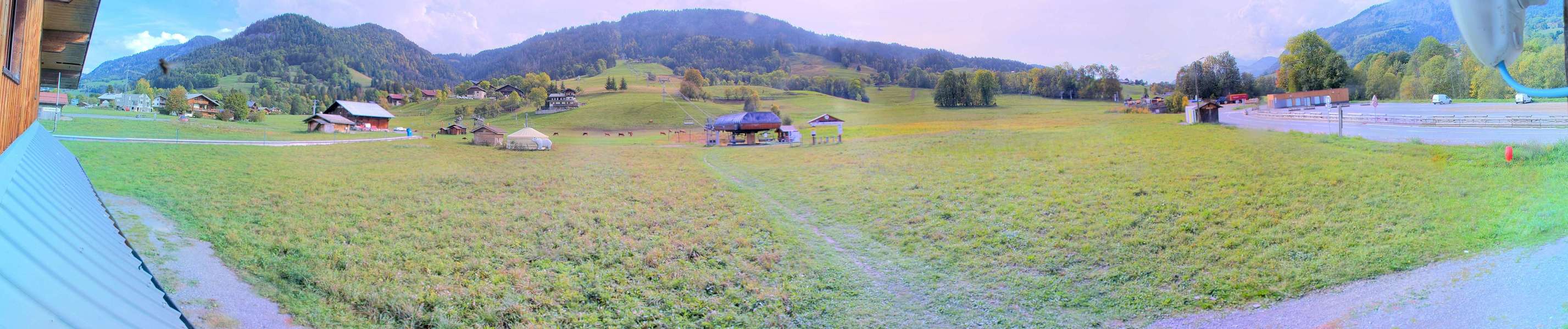 Praz sur Arly, Base area webcam at Val d'Arly
