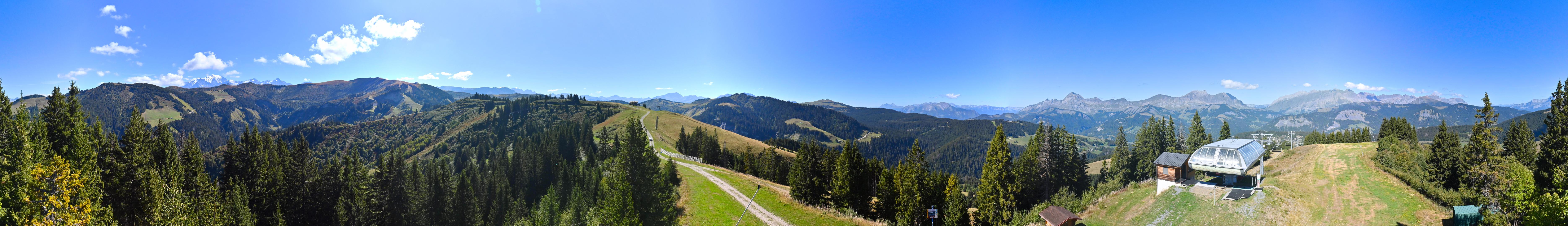 Panoramique webcam at Val d\'Arly