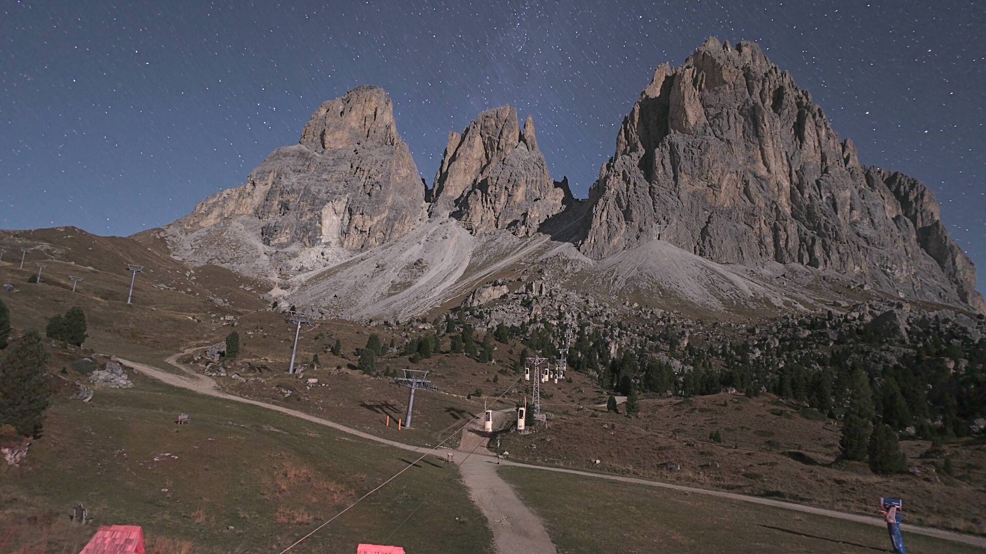Forcella Valley webcam at Val Gardena