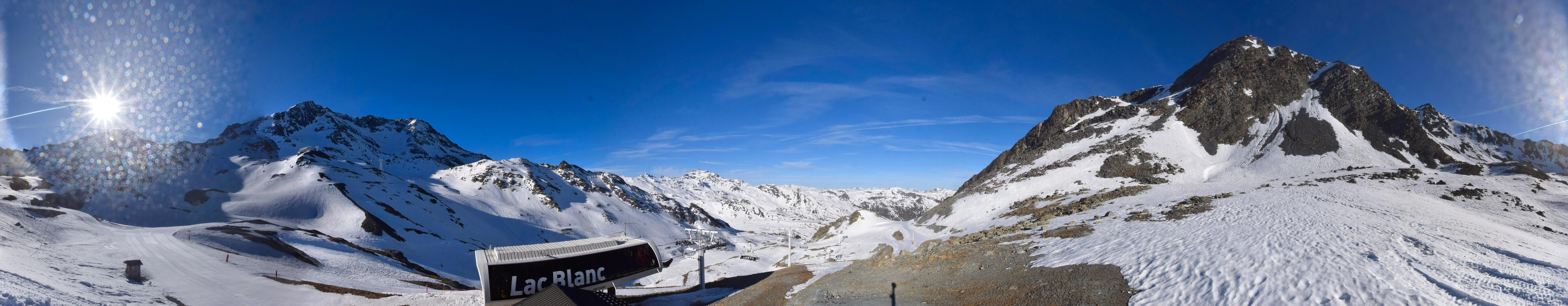 Panoramique 360 deg webcam at Val Thorens