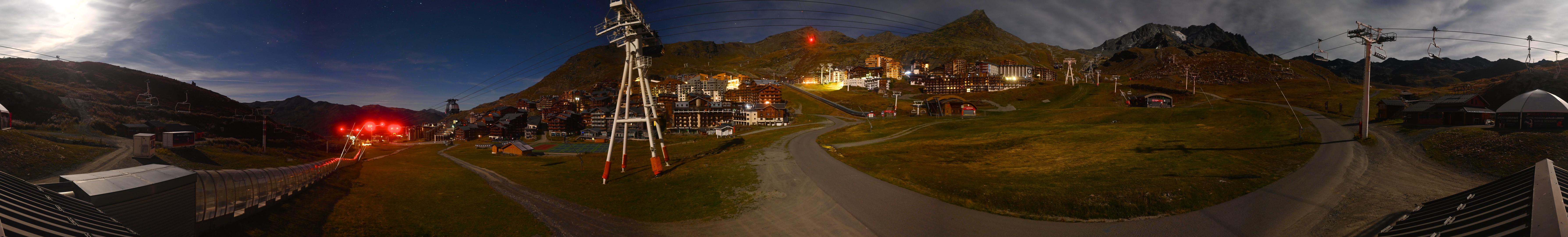 Panoramique 360 deg webcam at Val Thorens