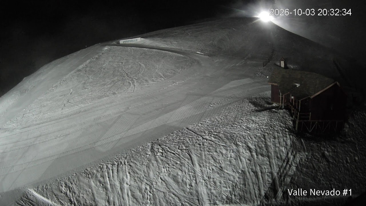 La Fourchette webcam at Valle Nevado