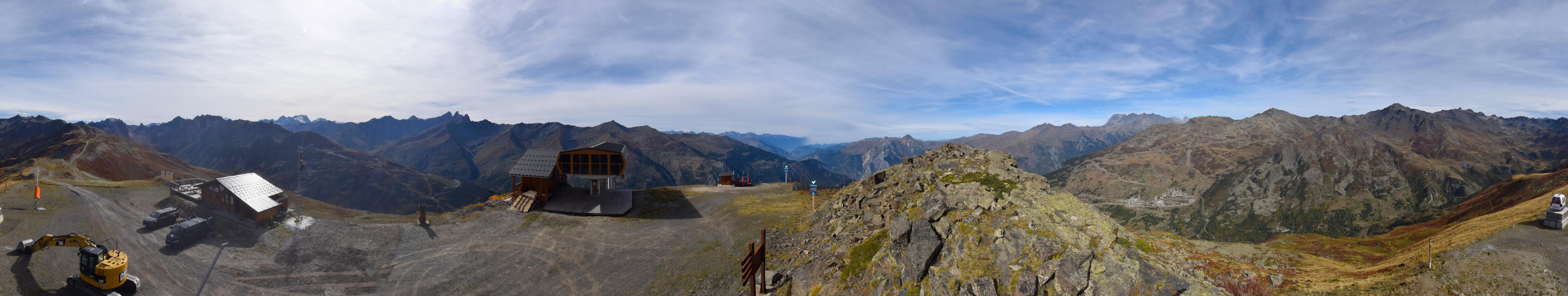 Panoramique 360 deg webcam at Valloire