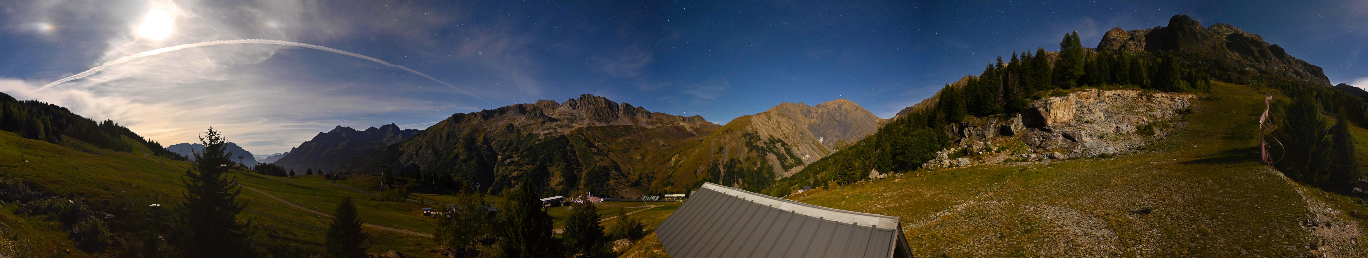 Photo panoramique webcam at Vaujany