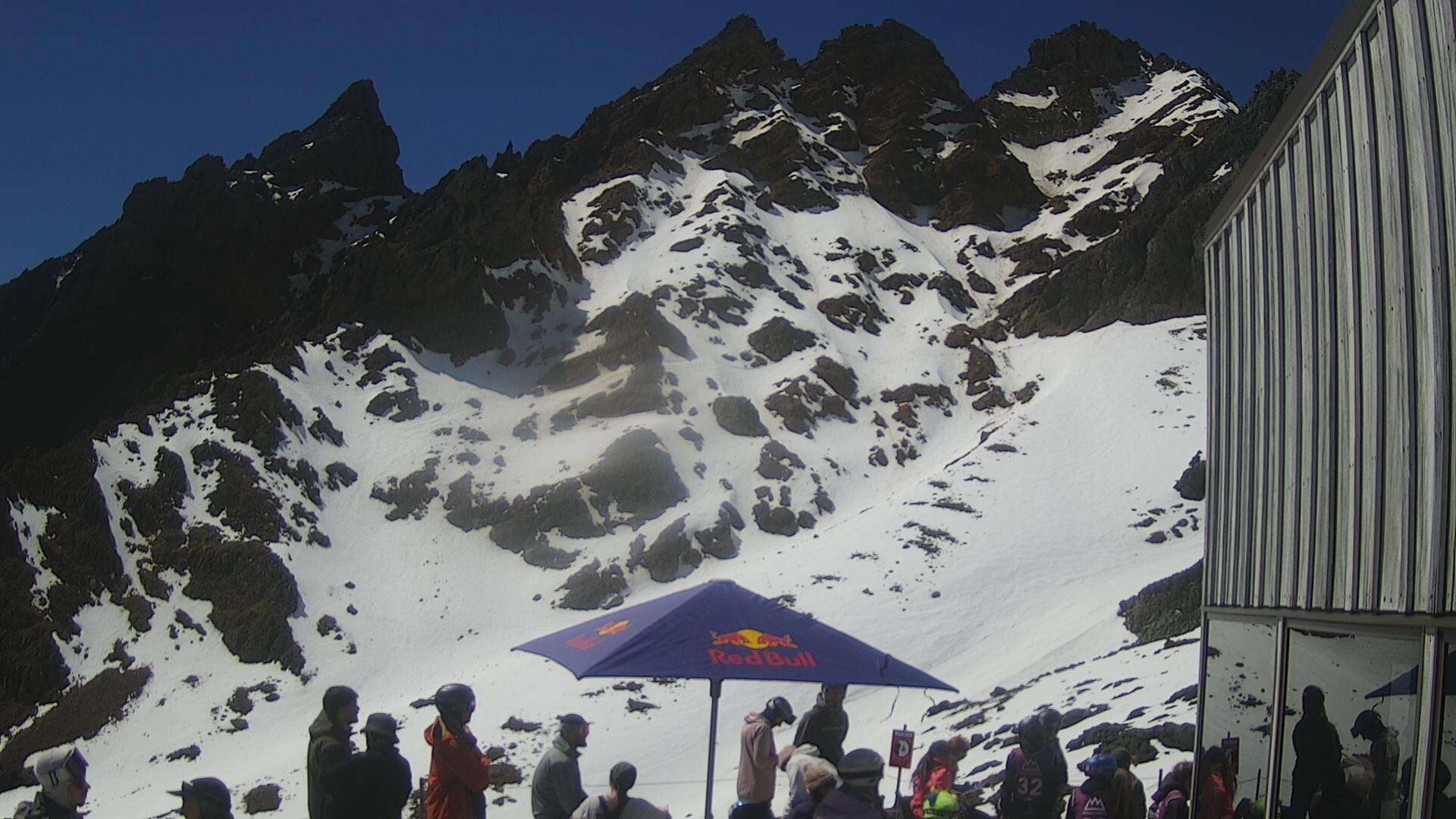 The Pinnacles webcam at Whakapapa