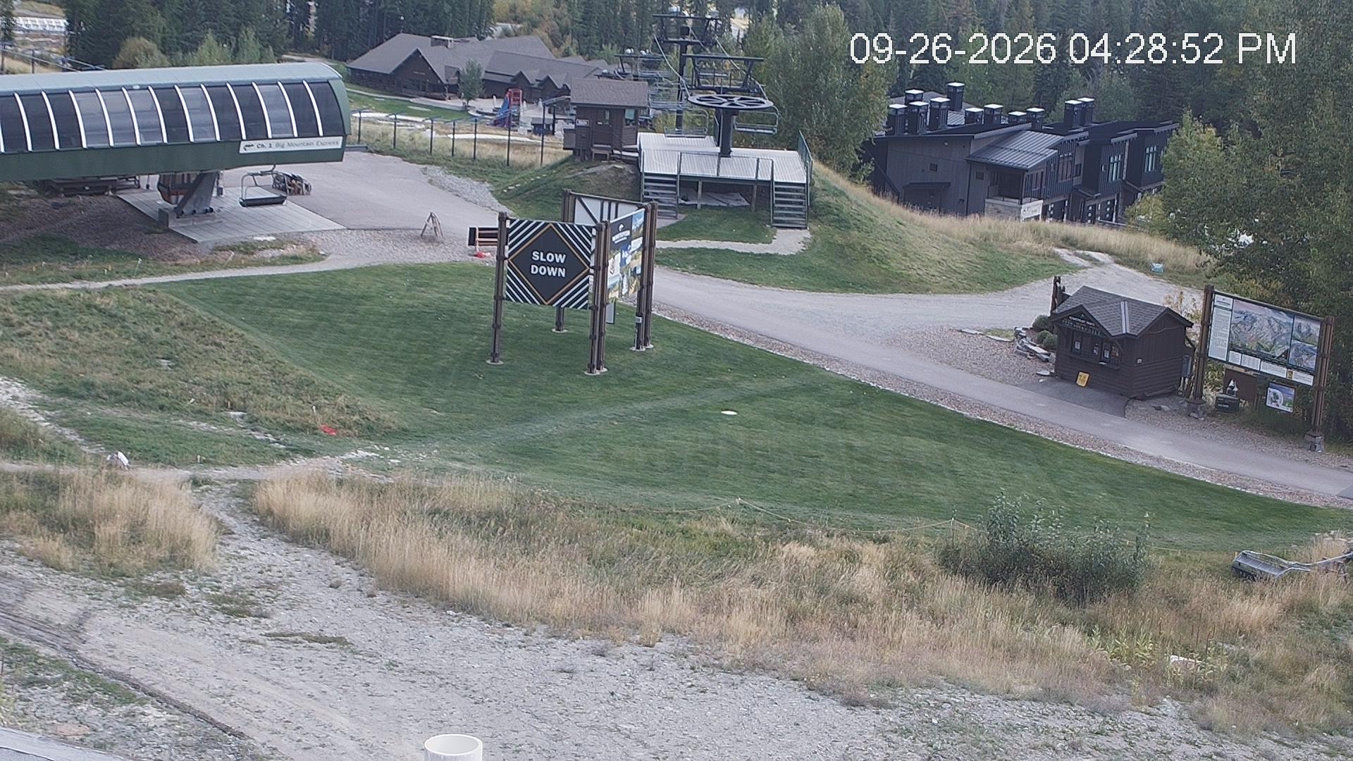 Whitefish Lift Plaza webcam