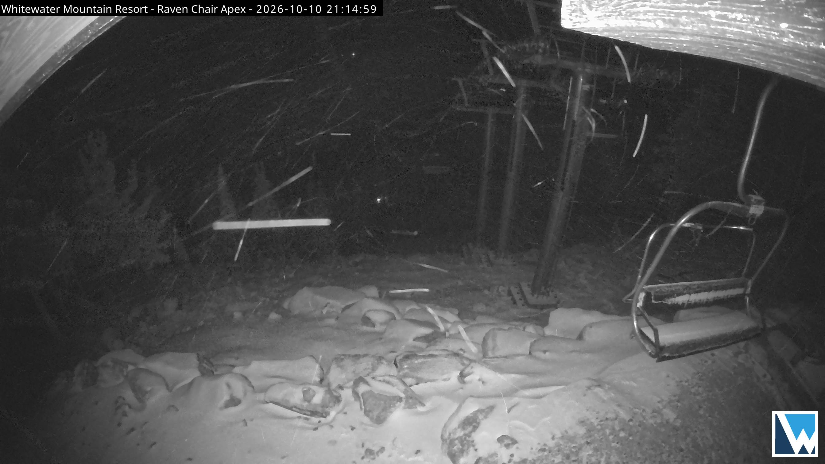 Raven Chair webcam at Whitewater