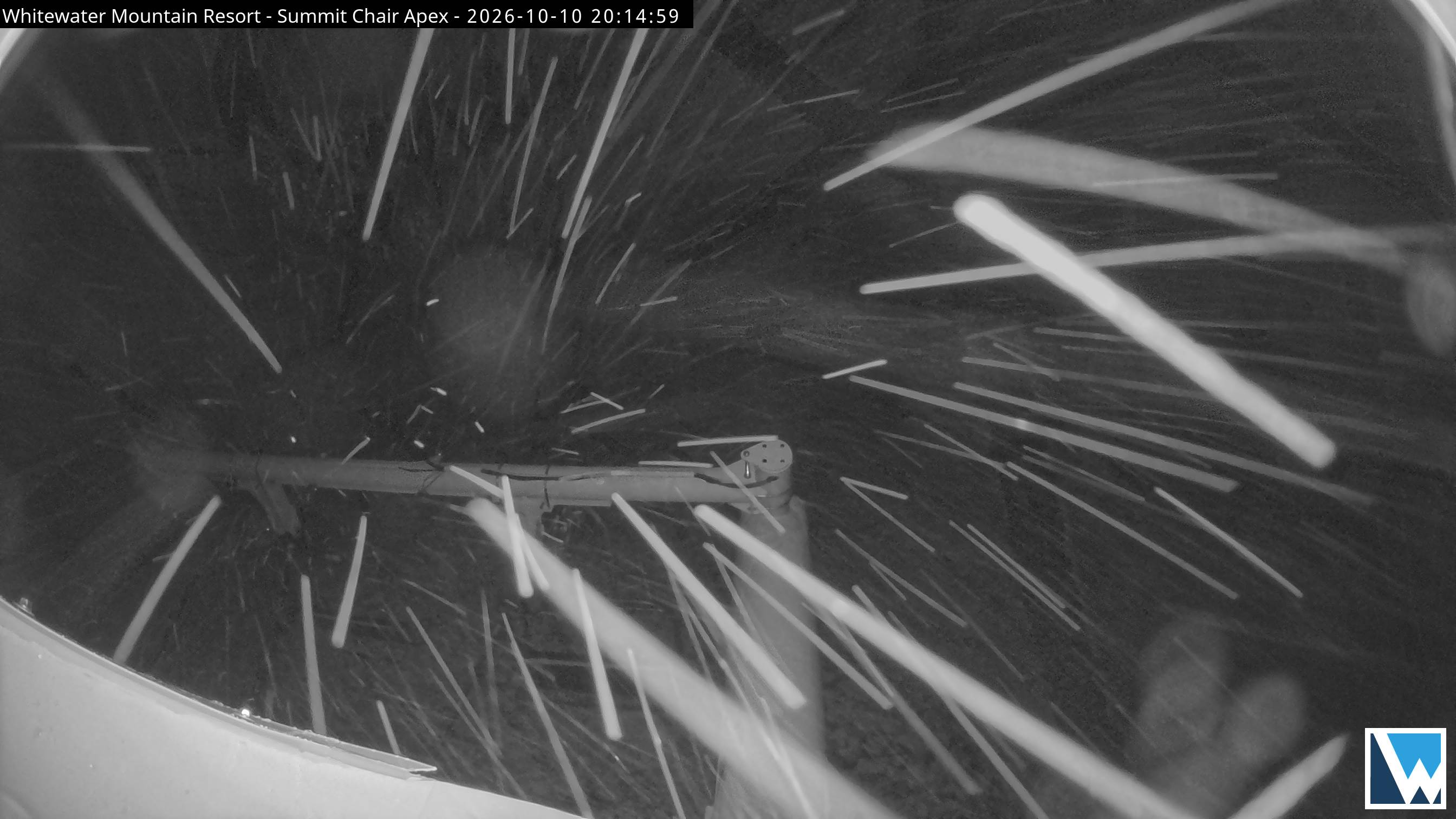 Summit Chair webcam at Whitewater