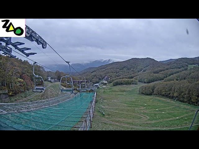 Chuo Slope webcam at Zao Onsen