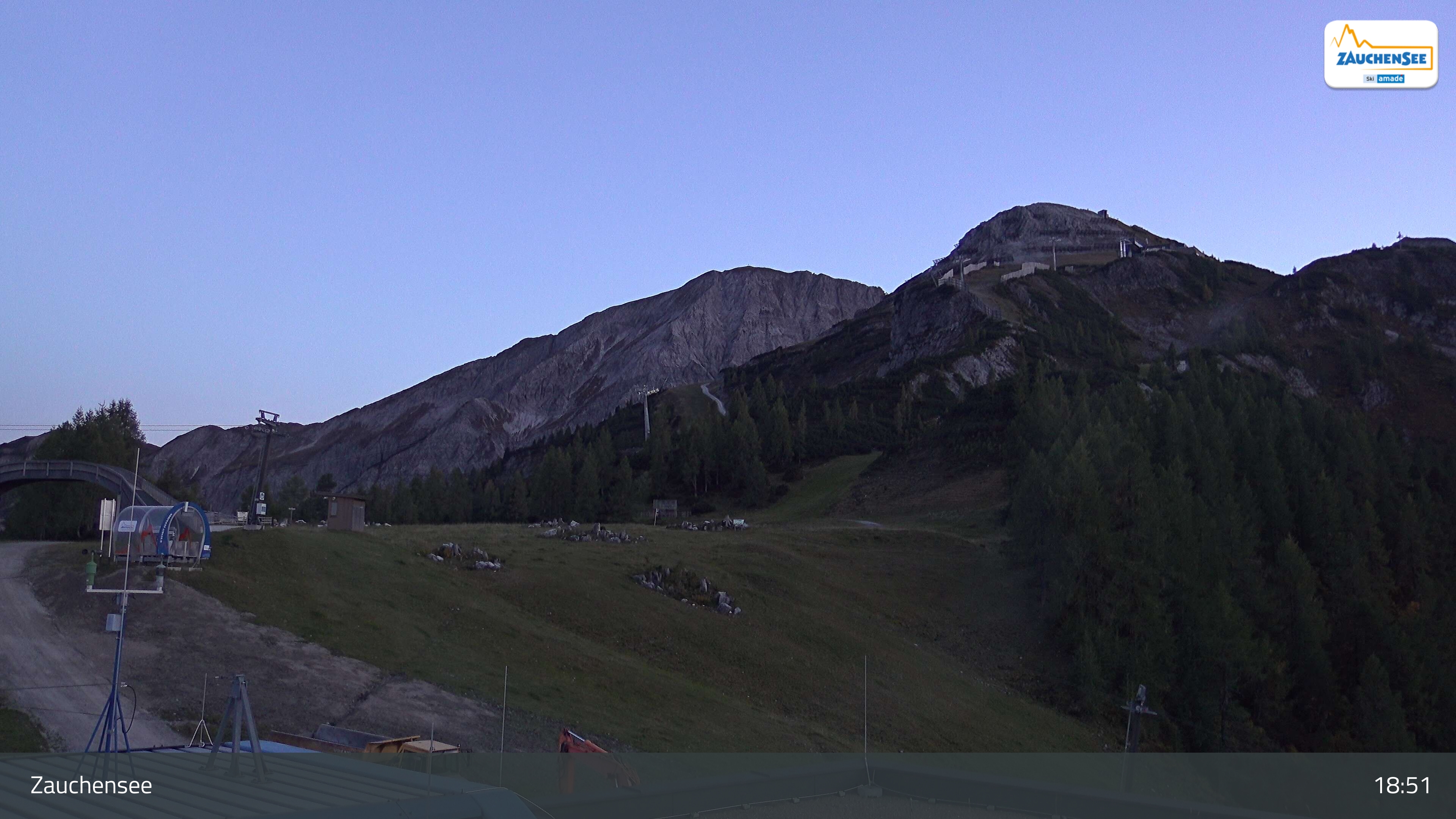Altenmarkt im Pongau - Gamskogelhutte - Top of Gamskogelbahn webcam at Zauchensee