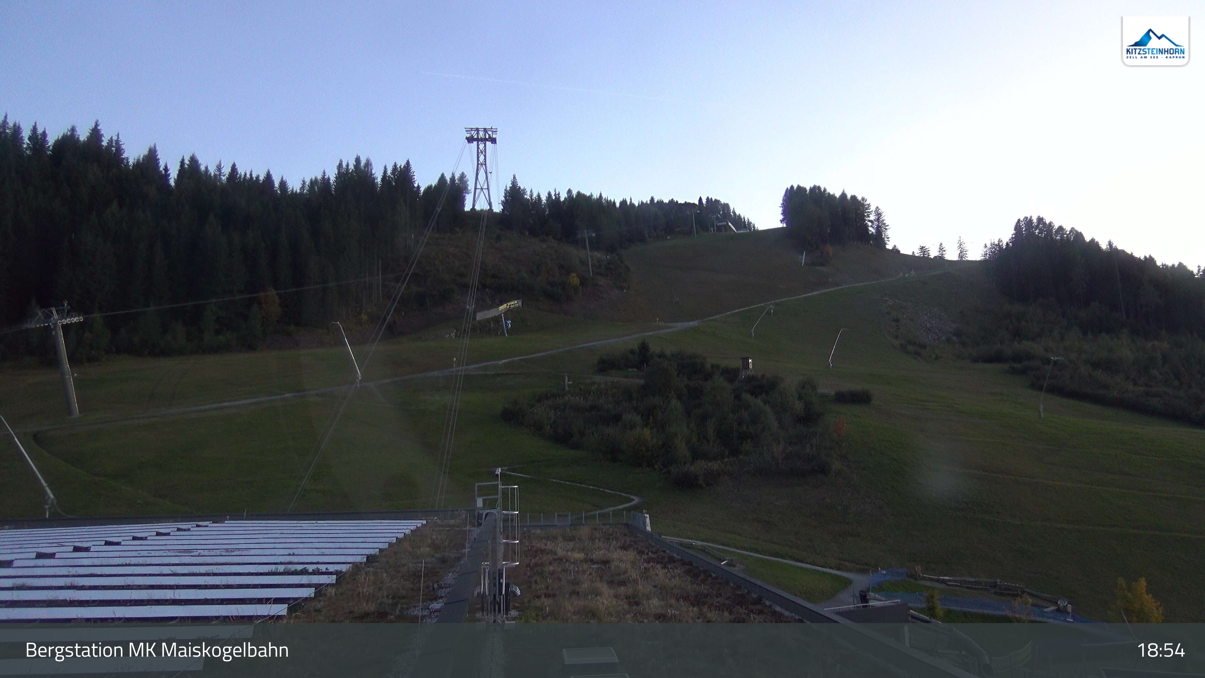Piesendorf - Top of Maiskogelbahn webcam at Zell am See