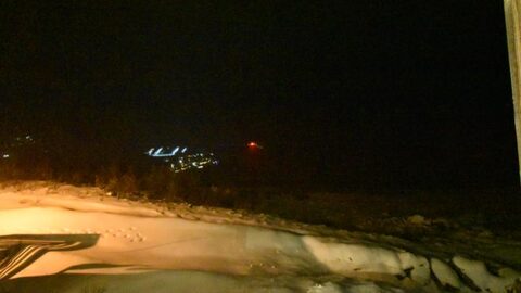 Snowing now at Alyeska