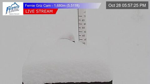Fernie Griz Cam Snowstake webcam