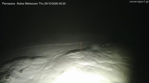 Snowing now at Parnassos